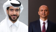Khaled Abdul Rahman Al-Shaibei (left) and Shashank Singh.