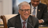 Microsoft founder and philanthropist Bill Gates during a meeting with Indonesian President Prabowo Subianto (not pictured) and several business figures at the Merdeka Palace in Jakarta on May 7, 2025. (Photo by Bay Ismoyo / AFP)
 