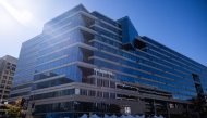 A view of the International Monetary Fund (IMF) headquarters building in Washington, DC on October 20, 2024 ahead of the 2024 IMF/World Bank Annual Meetings. (Photo by Tierney Cross / AFP)
