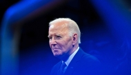 Former US President Joe Biden attends a Department of Defense Commander in Chief Farewell Ceremony at Joint Base Myers-Henderson Hall in Arlington, Virginia, on January 16, 2025. (Photo by Roberto Schmidt / AFP)
