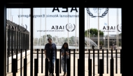 Photo used for representational purposes. People arrive at the International Atomic Energy Agency (IAEA) during a Board of Governors meeting held behind closed doors in Vienna, Austria on June 13, 2025. Photo by Joe Klamar / AFP.
