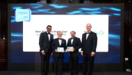 The award was received by Saifee Rupawala, CEO; Prasad KK, CFO; and Nidhin Jose, Group Company Secretary, at the EMEA Finance Achievement Awards ceremony in London.