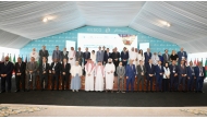  Participants in a group photo during the opening ceremony.