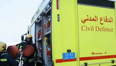 Civil Defense controls warehouse fire in Al Wakrah