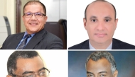 Clockwise from top left: Dr. Kamal Hamidou, Dr. Abdulrahman AlShami, Dr. Abdelmotalab Siddig Makki and Dr. Yasir Mahgoub Elhussein