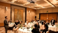 Participants during the training programme.
