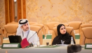 Officials during the meeting in Riyadh. 