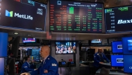 Traders work on the floor of the New York Stock Exchange (NYSE) on September 03, 2025 in New York City. (Photo by SPENCER PLATT / GETTY IMAGES NORTH AMERICA / Getty Images via AFP)
