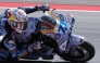 BK8 Gresini Racing MotoGP team's Spanish MotoGP rider Alex Marquez leads during the MotoGP Sprint Race of the Moto Grand Prix of Catalonia at the Circuit de Catalunya on September 6, 2024 in Montmelo on the outskirts of Barcelona. (Photo by Lluis GENE / AFP)