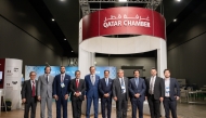 QC Chairman, Sheikh Khalifa bin Jassim Al Thani with other officials during the World Chambers Congress event in Melbourne, Australia.