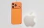 An Apple iPhone 17 Pro is displayed during Apple's 