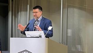 Professor Ryan Rowberry at the 4th Doha Conference on Combating the Illicit Trafficking of Cultural Property: Crisis Preparedness and Cultural Heritage Protection – Prevention to Recovery.