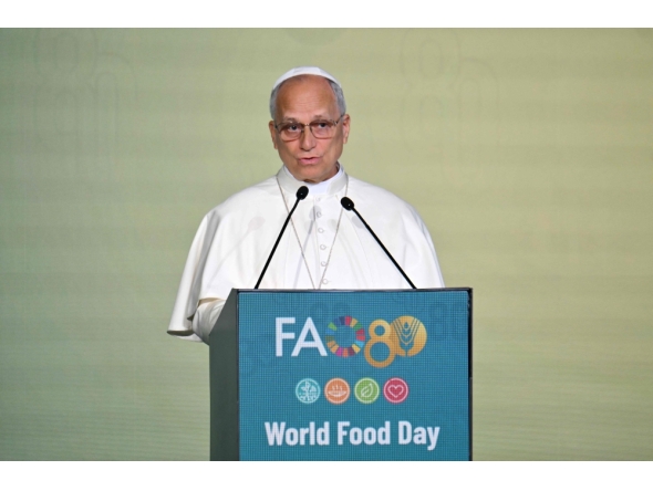 AFP file photo of Pope Leo XIV 