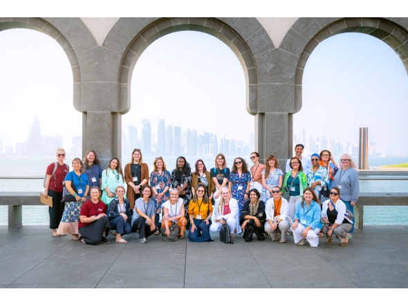 The American School of Doha welcomed 65 art educators from more than 25 countries. 