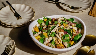 Chicken, Sweet Potato and Kale Salad. Photo by: Marvin Joseph/The Washington Post