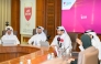 Officials during a press conference held at the QOC Headquarters.