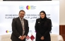 Minister of State for International Cooperation H E Dr. Maryam bint Ali bin Nasser Al Misnad meeting UK's Parliamentary Under Secretary of State for Multilateral, Human Rights, Latin America and the Caribbean, H E Chris Elmore.