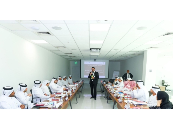 Members of the Public Prosecution and Attorney General’s offices from the GCC attending the training.