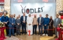 Officials and guests during the opening of Oodles Wok outlet at City Centre Doha Mall.