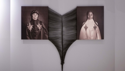 One of the exhibits.