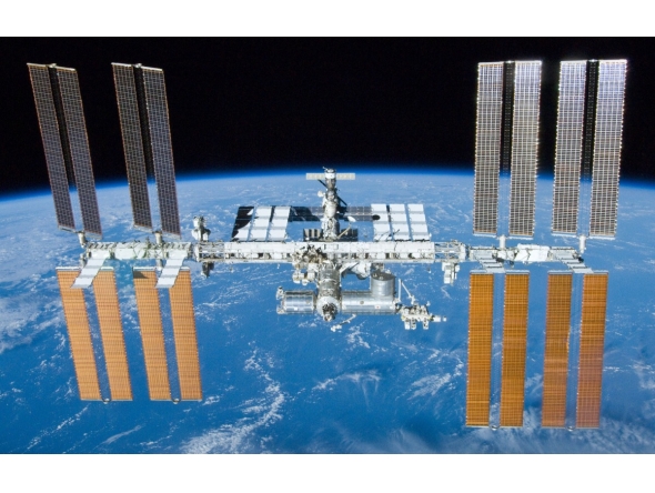 By NASA/Crew of STS-132. Source: Wikimedia