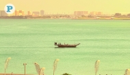 A view of the seafront promenade from Al Dafna, Doha on January 4, 2026. Photo by Vishnu Prasad KS / The Peninsula