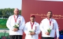 The Qatari trio of Saeed Abu Sharib, Mohammed Al Rumaihi and Angelo Scalzone finished second in the men’s team trap event.