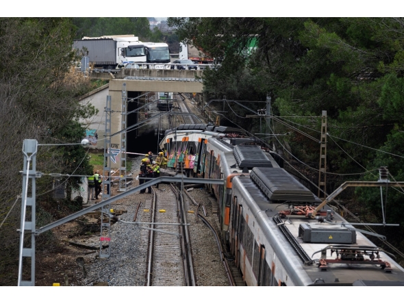 (Photo by Joan Gosa/Xinhua)