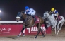 Jockey Szczepan Mazur and Waajidd on their way to Wadi Al Sail Cup win. PICS: JUHAIM/QREC
