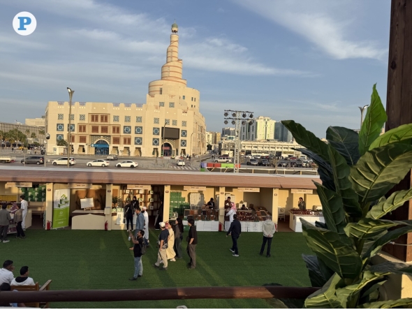 Stalls set up as part of the dates exhibition at Souq Waqif.
Pic: Mahmoud Elmazaty /the peninsula