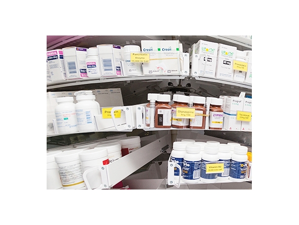 File photo of medicine in a pharmacy