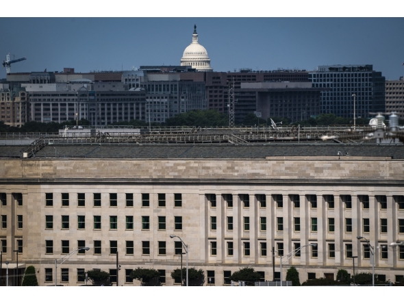 The Pentagon said it signed a deal with companies including Amazon, Google and Microsoft. (Jabin Botsford/The Washington Post)
