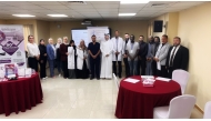 Officials during the awareness campaign.