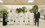 QCS members during their visit to the National Center for Cancer Care and Research. 