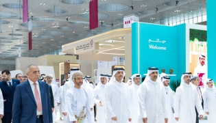 Prime Minister and Minister of Foreign Affairs H E Sheikh Mohammed bin Abdulrahman bin Jassim Al Thani inaugurating the 35th edition of the Doha International Book Fair at DECC yesterday.