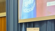 H E Legal Advisor to H E Minister of Interior, Maj. Gen. Dr. Abdullah Yousef Al Mal speaking during the event.