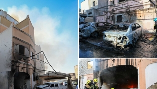 Pictures shared by Bahrain MOI. 
