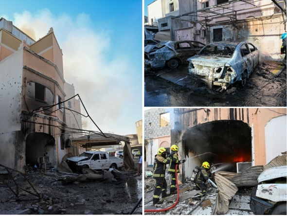Pictures shared by Bahrain MOI. 