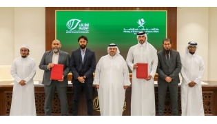Officials during the signing ceremony.