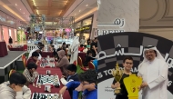 The FIDE-rated tournament attracted 65 players and was played over seven rounds using the Swiss system (left) and Khaled Al-Jumaat claimed the title with six points, edging India’s Alpin Sajan on tie-break.