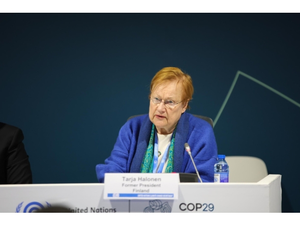  Former President of Finland Tarja Halonen