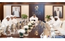 Minister of Justice and Minister of State for Cabinet Affairs H E Ibrahim bin Ali Al Mohannadi presiding over  the Committee's meeting yesterday.