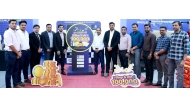 Al Rawabi officials and others during the launch of Shop & Win QAR 100,000 Worth Gifts’ campaign.