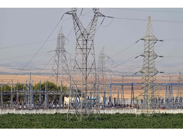 This photo shows a view of a power station in Mateur on July 21, 2026. Tunisia has been experiencing a heatwave for a week, with temperatures exceeding 48 degrees celsius as people endure the ordeal of daily water and electricity cuts. (Photo by FETHI BELAID / AFP)