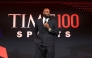 LeBron James speaks onstage during the TIME100 Sports Gala at Pier 60, Chelsea Piers on July 16, 2026 in New York City. (Photo by Jemal Countess / GETTY IMAGES NORTH AMERICA / Getty Images via AFP)
