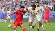 File photo of Lee Kang-in (#18) in action for the Korea Republic national team against Iraq at Al Thumama Stadium, Doha during the Qatar 2023 AFC Asian Cup.