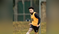 Claudinho in action during Al Sadd's pre-season training camp in Austria.