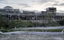 Damage is seen to part of the Aeon Mall Kumamoto in Kashima, Kumamoto Prefecture, on July 29, 2026 after an earthquake struck the area. (Photo by Yuichi Yamazaki / AFP)
