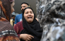 A mother reacts after the death of her child following a fire incident outside the Mother and Child Health (MCH) ward at the Pakistan Institute of Medical Sciences (PIMS) Hospital in Islamabad on August 26, 2026. (Photo by Aamir QURESHI / AFP)