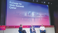Panellists at a session during the event. 